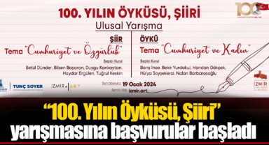 “100. Yılın Öyküsü, Şiiri” yarışmasına başvurular başladı