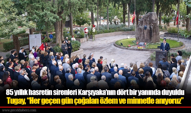 85 yıllık hasretin sirenleri Karşıyaka’nın dört bir yanında duyuldu