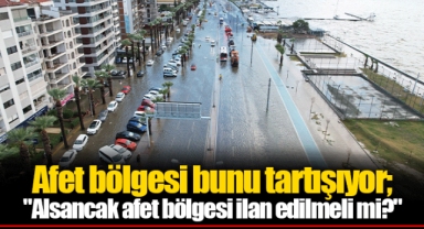 Afet bölgesi bunu tartışıyor;