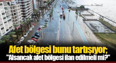 Afet bölgesi bunu tartışıyor;  "Alsancak afet bölgesi ilan edilmeli mi?"