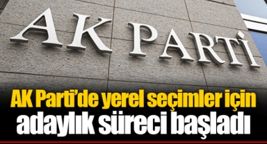 AK Parti’de yerel seçimler için adaylık süreci başladı