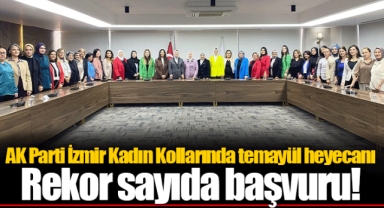AK Parti İzmir Kadın Kollarında temayül heyecanı