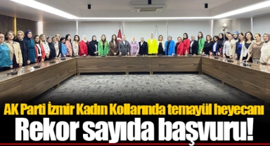 AK Parti İzmir Kadın Kollarında temayül heyecanı