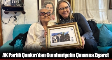 AK Partili Çankırı’dan Cumhuriyetin Çınarına Ziyaret