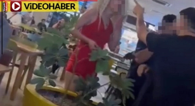 AVM'de kadınlar birbirine girdi: "Beynini patlatırım"