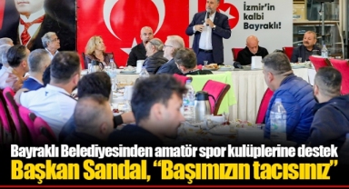 Bayraklı Belediyesinden amatör spor kulüplerine destek