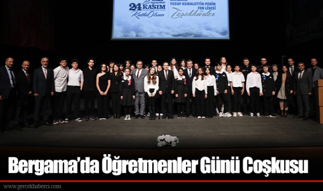Bergama’da Öğretmenler Günü Coşkusu