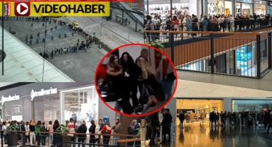 Birbirlerini ezdiler: Black Friday çılgınlığı