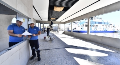 Bostanlı İskelesi yenileniyor