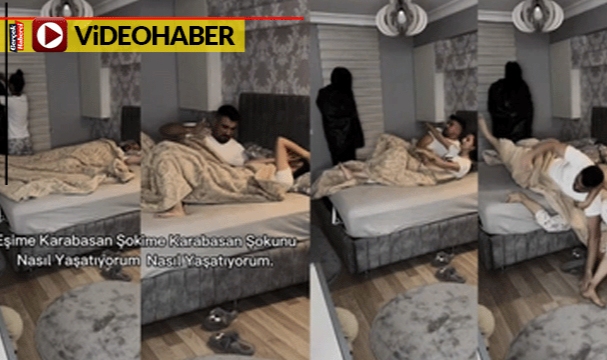 Bu da oldu... Eşine &quot;karabasan&quot; şakası yaptı, sonu kötü bitti