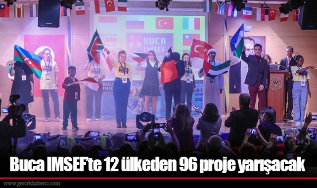 Buca IMSEF’te 12 ülkeden 96 proje yarışacak
