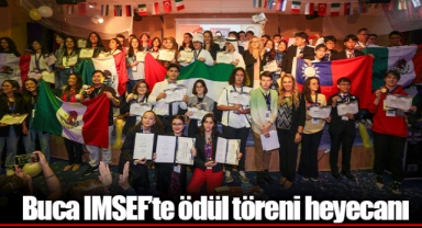 Buca IMSEF’te ödül töreni heyecanı