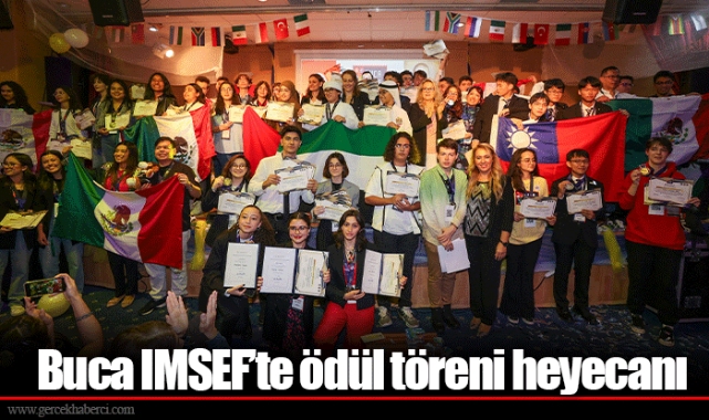 Buca IMSEF’te ödül töreni heyecanı