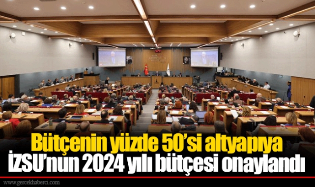 Bütçenin yüzde 50’si altyapıya