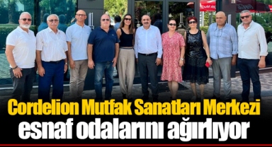 Cordelion Mutfak Sanatları Merkezi esnaf odalarını ağırlıyor