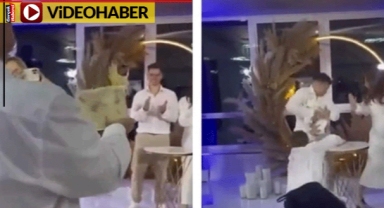 CZN Burak'a özendiler: Düğünde pasta şakası kötü bitti