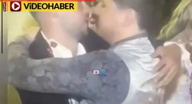 Düğünde sağdıç kazası... Yanlışlıkla öpüştüler