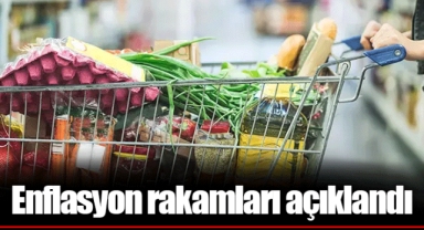 Enflasyon rakamları açıklandı
