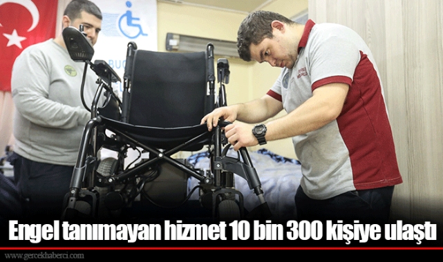 Engel tanımayan hizmet 10 bin 300 kişiye ulaştı