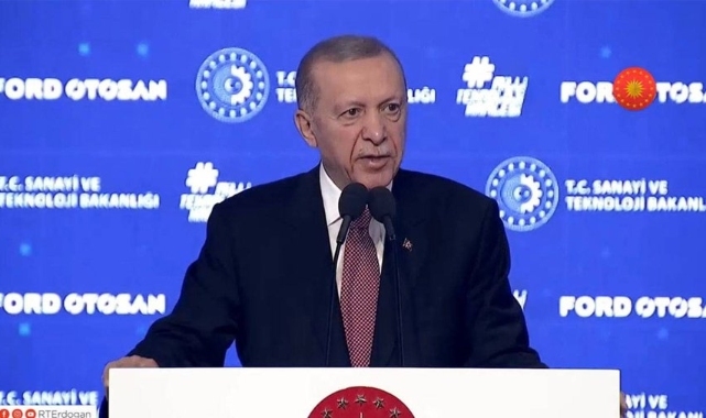 Erdoğan'dan Togg açıklaması: Hızla gelişen bir elektrikli araç piyasasına sahip olma yolunda ilerliyoruz