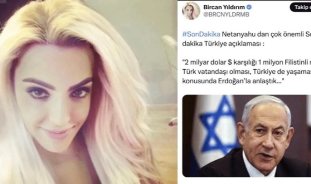 'Erdoğan ile Netanyahu anlaştı' diyen Bircan Yıldırım tutuklandı