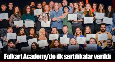 Folkart Academy’de ilk sertifikalar verildi
