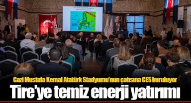 Gazi Mustafa Kemal Atatürk Stadyumu’nun çatısına GES kuruluyor