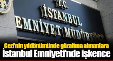 Gezi'nin yıldönümünde gözaltına alınanlara İstanbul Emniyeti'nde işkence
