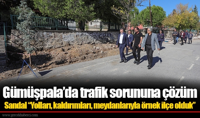 Gümüşpala’da trafik sorununa çözüm