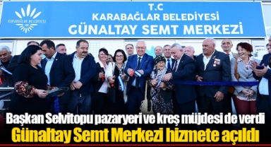 Günaltay Semt Merkezi hizmete açıldı