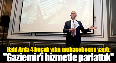 Halil Arda 4 buçuk yılın muhasebesini yaptı: