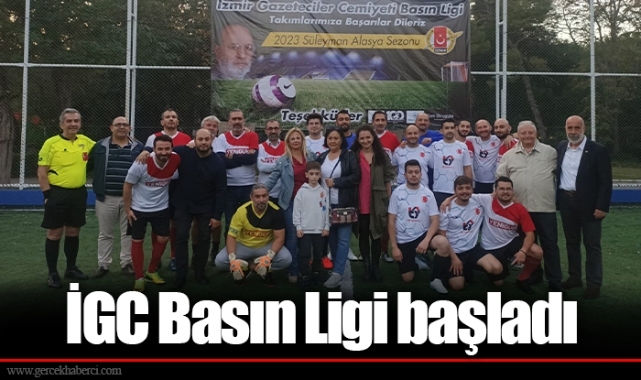 İGC Basın Ligi başladı