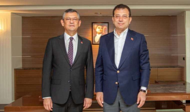 İmamoğlu, CHP'nin yeni lideri Özel'i ziyaret etti!
