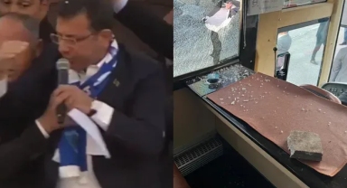 İmamoğlu'na taşlı saldırının ilk duruşması görülüyor