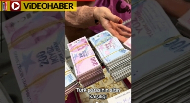 İşte Türk parasının değeri: Tomar tomar paraya 6 bilezik