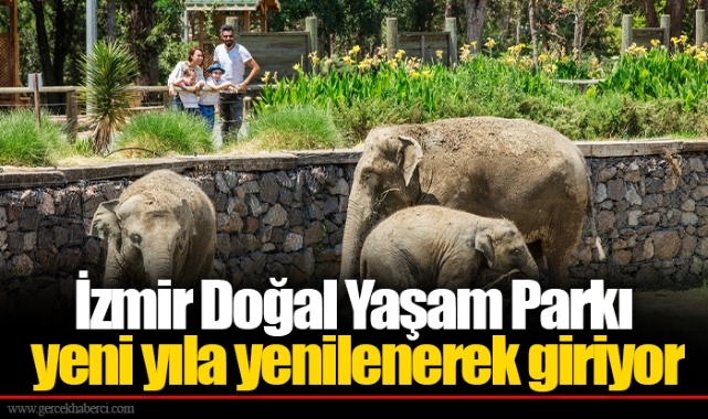 İzmir Doğal Yaşam Parkı yeni yıla yenilenerek giriyor