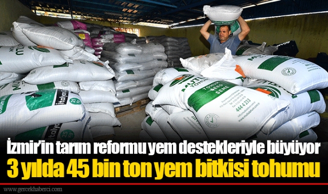 İzmir’in tarım reformu yem destekleriyle büyüyor 