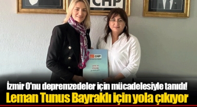 İzmir O'nu depremzedeler için mücadelesiyle tanıdı!