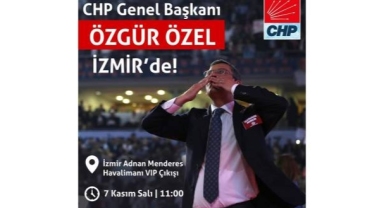 İzmir, Özgür Özel'i karşılamaya hazırlanıyor