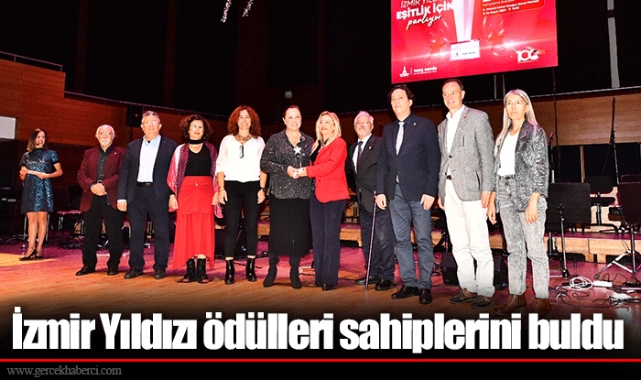 İzmir Yıldızı ödülleri sahiplerini buldu