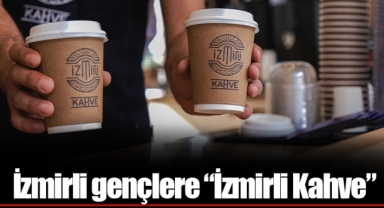 İzmirli gençlere “İzmirli Kahve”