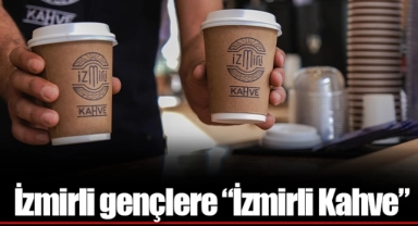 İzmirli gençlere “İzmirli Kahve”
