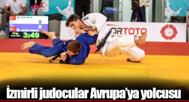İzmirli judocular Avrupa’ya yolcusu