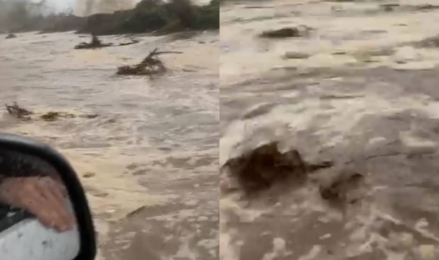 Karadeniz sahil yolu Giresun’da kapatıldı, Hopa’da denizle birleşti