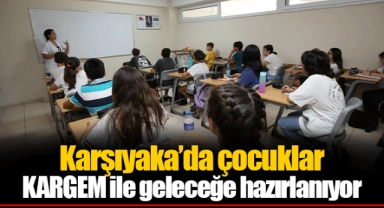 Karşıyaka’da çocuklar KARGEM ile geleceğe hazırlanıyor