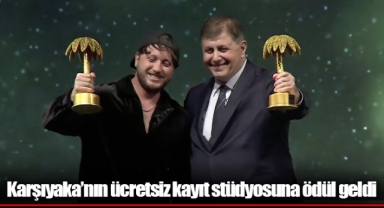 Karşıyaka’nın ücretsiz kayıt stüdyosuna ödül geldi