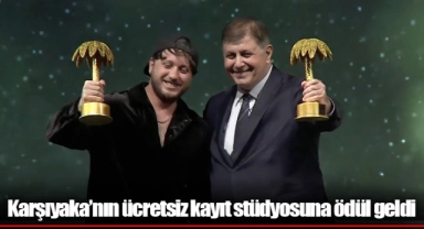Karşıyaka’nın ücretsiz kayıt stüdyosuna ödül geldi