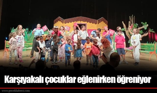 Karşıyakalı çocuklar eğlenirken öğreniyor