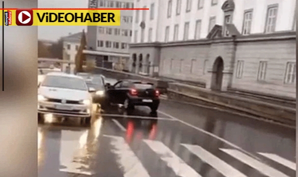 Kaza yapıp kaçtı... Tekrar kaza yaptı