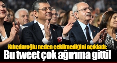 Kılıçdaroğlu neden çekilmediğini açıkladı: Bu tweet çok ağırıma gitti!